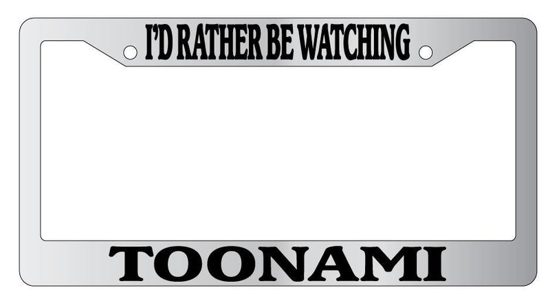 Chrome License Plate Frame I&