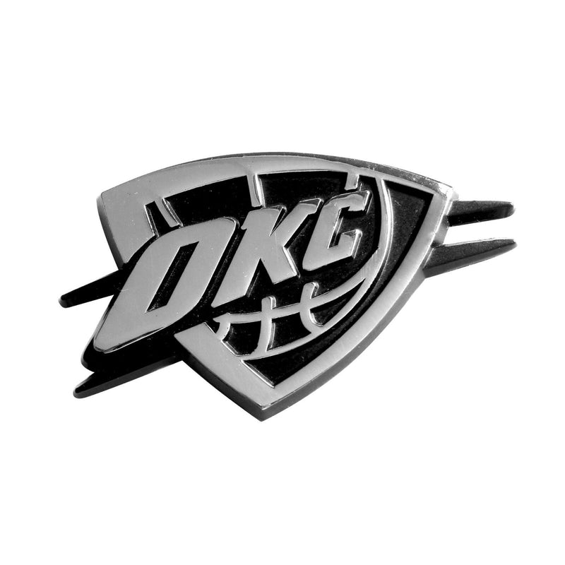 NBA Oklahoma City Thunder Diecast 3D Chrome Emblem Car Truck