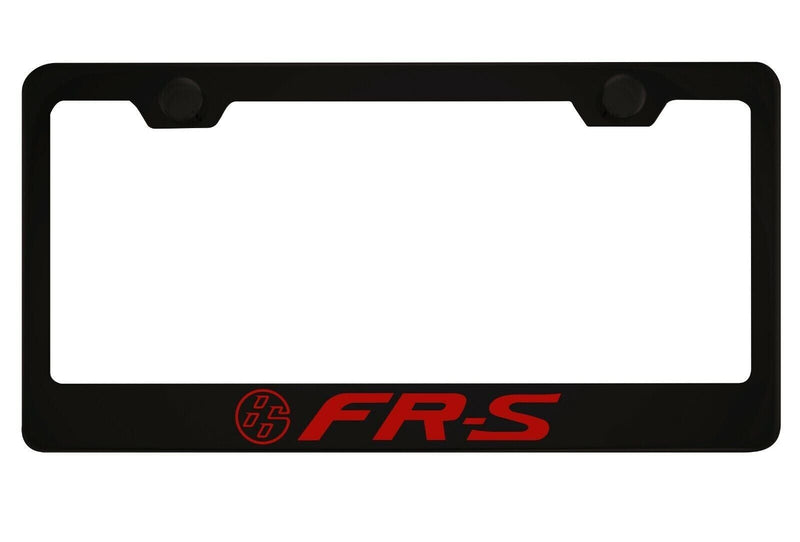 Black License Plate Frame For Scion FR-S FRS