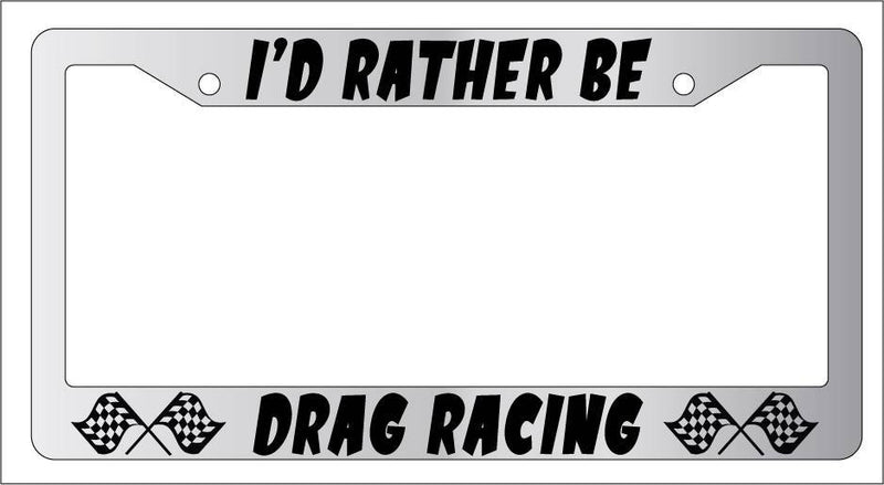 Chrome License Plate Frame I&