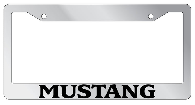 Chrome METAL License Plate Frame MUSTANG Auto Accessory 1631  Mod-GRAPH9856236-8039