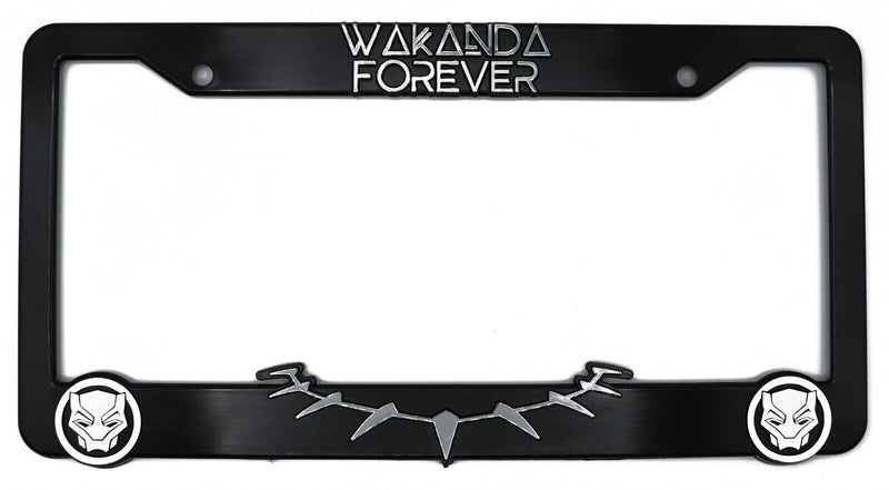Black Panther Wakanda Forever License Plate Frame