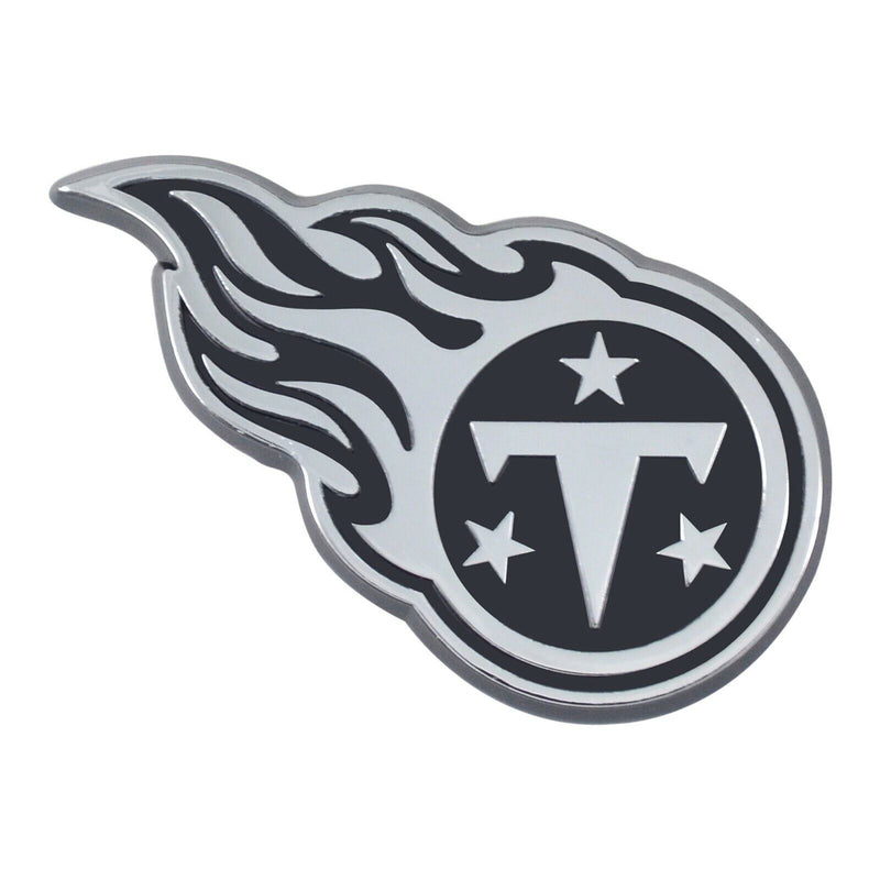 NFL Tennessee Titans Diecast 3D Chrome Emblem Car Truck RV