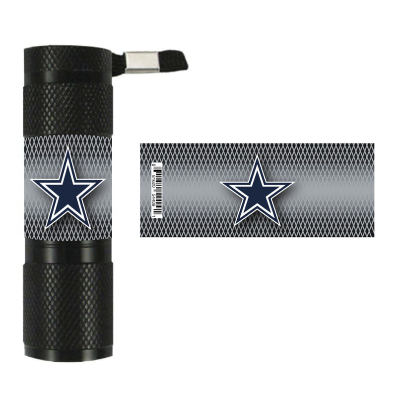 NFL Dallas Cowboys LED Flashlight 1.1"x.3"x3.4"