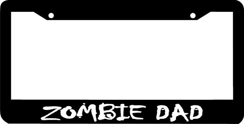 ZOMBIE DAD LICENSE PLATE FRAME