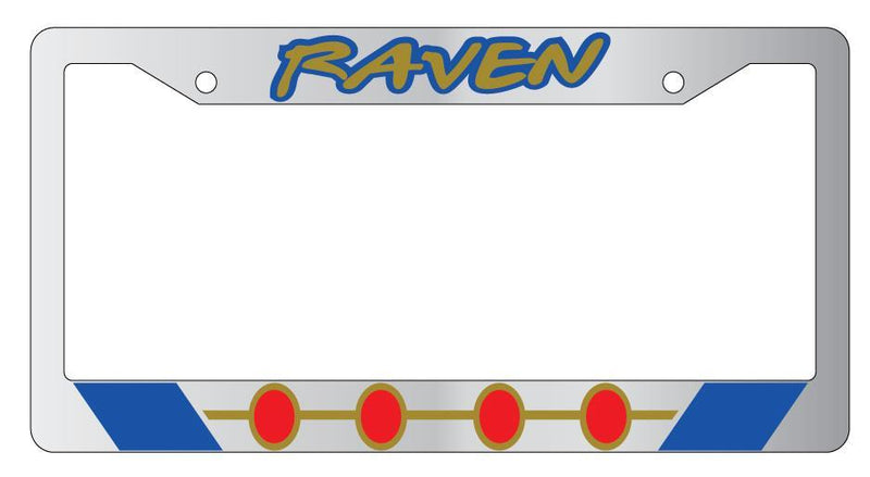 Raven Chrome License Plate Frame DC  Mod-GRAPH9856236-4148