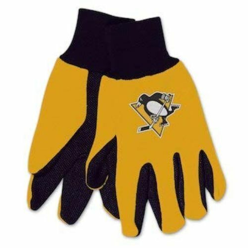 NHL Pittsburgh Penguins Embroidered Utility Gloves Pair One Size Fits Most