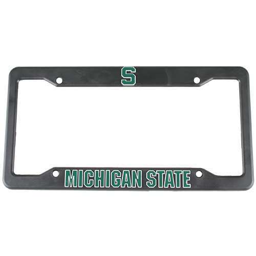 NCAA Michigan State Spartans Plastic License Plate Frame