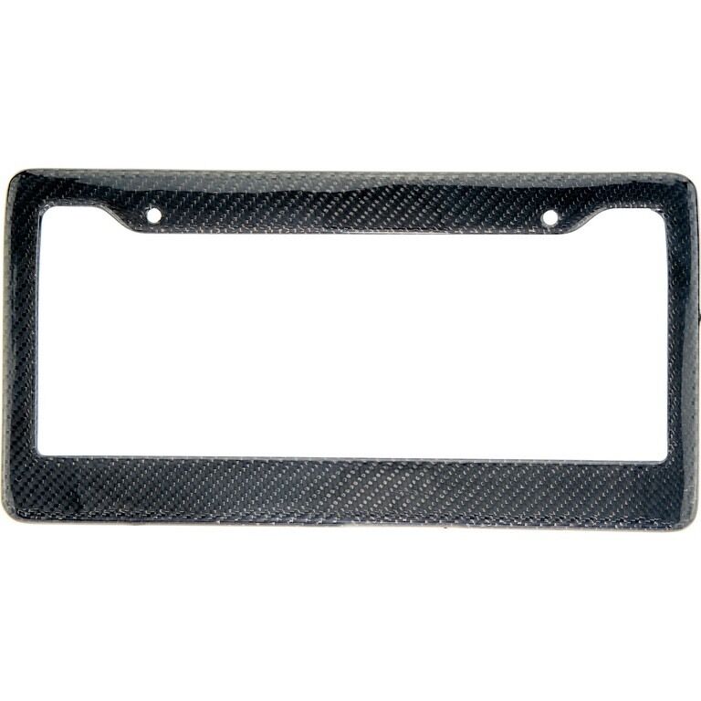 JDM 1pc Carbon fiber License Plate Frame Cover US stander size Style 
