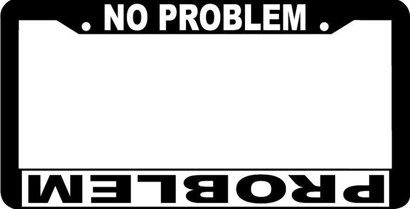 PROBLEM NO PROBLEM 4x4 offroad mud offroad crawler License Plate Frame