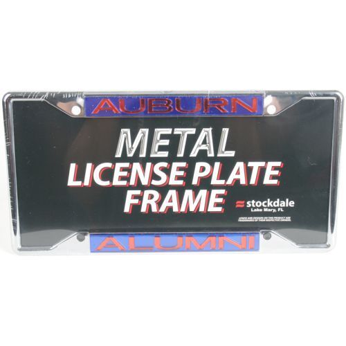 NCAA Auburn Tigers Metal Alumni Inlaid Acrylic License Plate Frame 971473560530