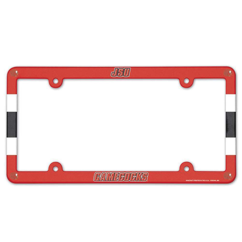 NCAA Jacksonville State Gamecocks Plastic License Plate Frame