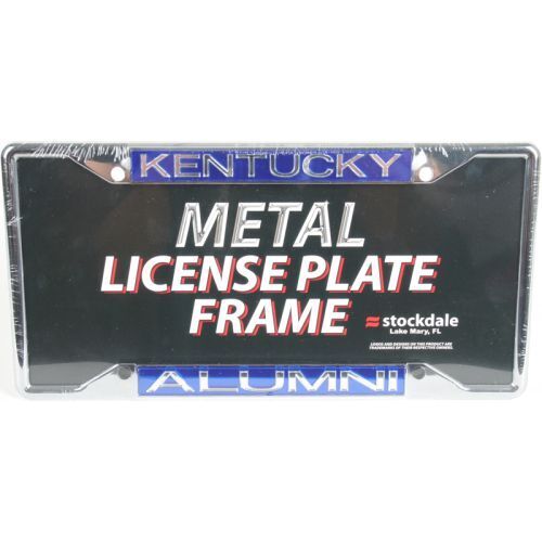 NCAA Kentucky Wildcats Metal Alumni Inlaid Acrylic License Plate Frame