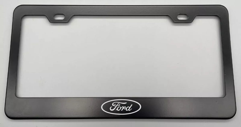 Laser Engrave Stainless steel License Plate Frame fit Ford