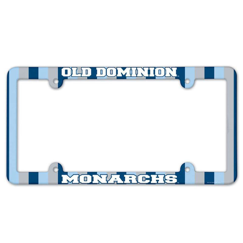 NCAA Old Dominion Monarchs Plastic License Plate Frame