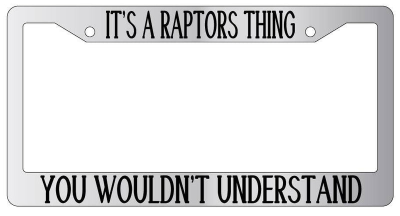 Chrome License Plate Frame IT&