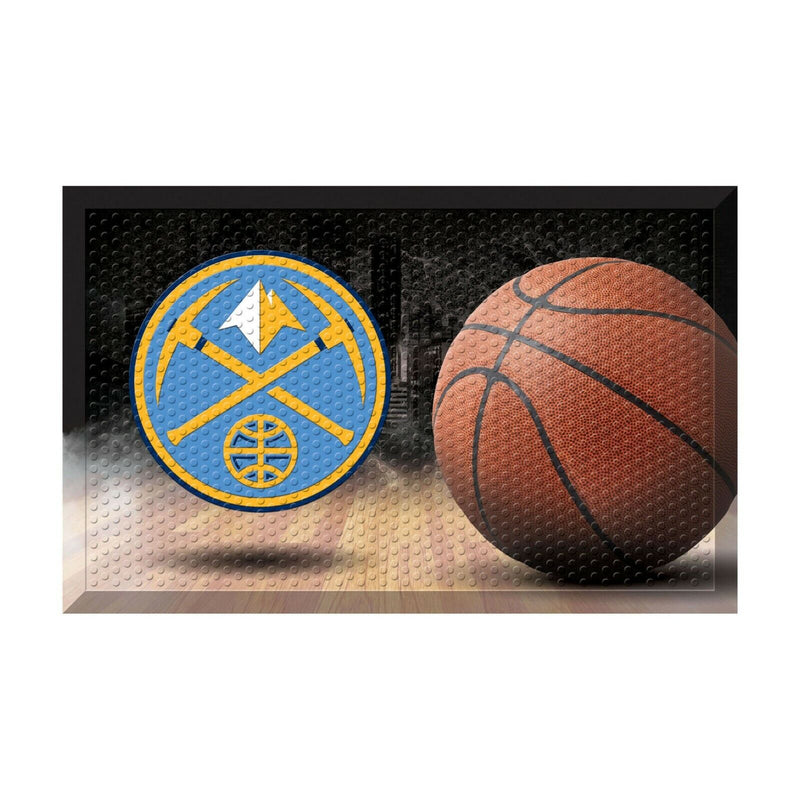 NBA Denver Nuggets Scraper Mat Door Mat 20" x 30"