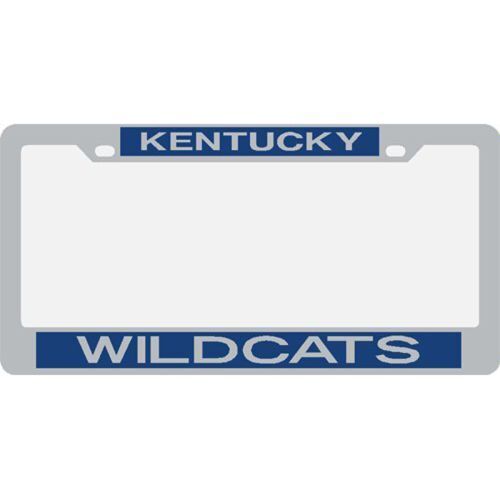 NCAA Kentucky Wildcats Metal Inlaid Acrylic License Plate Frame