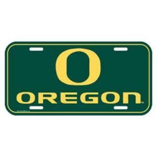 NCAA Oregon Ducks Plastic License Plate