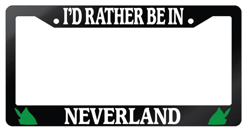 Glossy Black License Frame I&