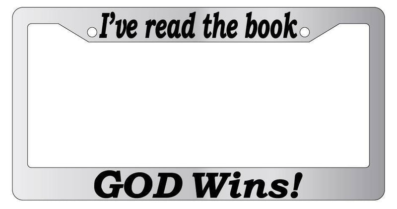 Chrome License Plate Frame I&