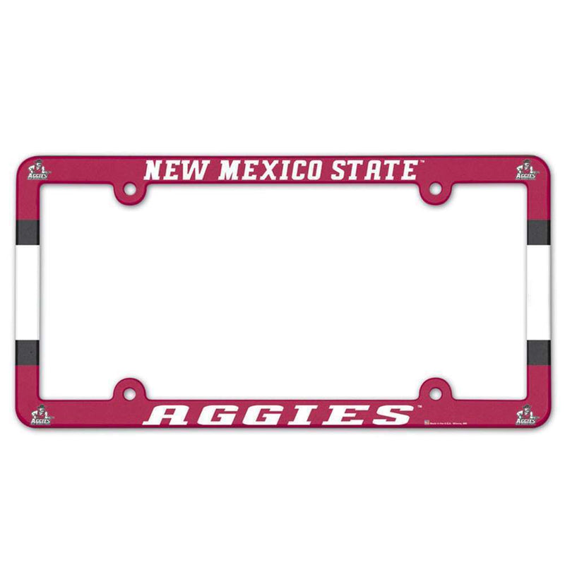 NCAA New Mexico State Aggies Plastic License Plate Frame