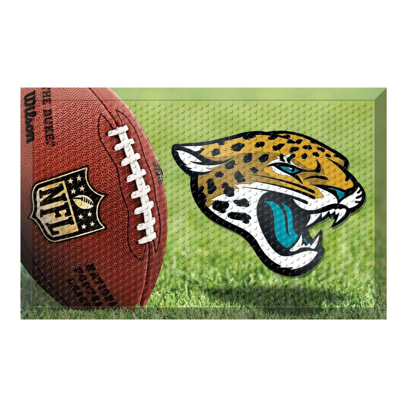 NFL Jacksonville Jaguars Scraper Mat Door Mat 20" x 30"