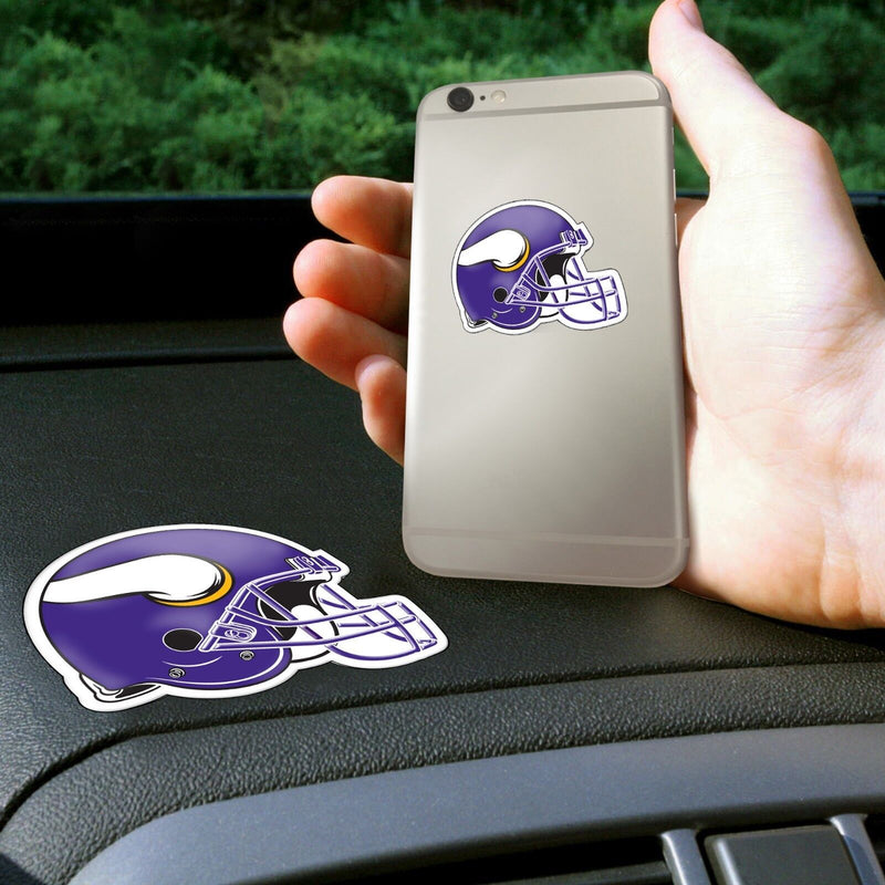 NFL Minnesota Vikings Get a Grip Cell Phone Grip Thick Polymer Stickers