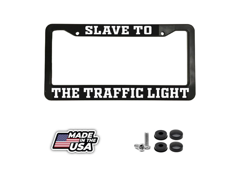 Slave to The Traffic Light Phish JDM Sports Car License Plate Frame The Hulk