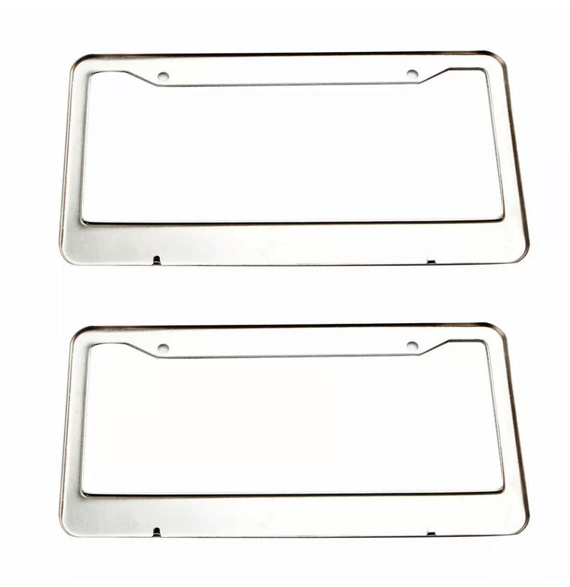 Bling Metal License Plate Frame Glitter Crystal Diamond Sparkling Rhinestone