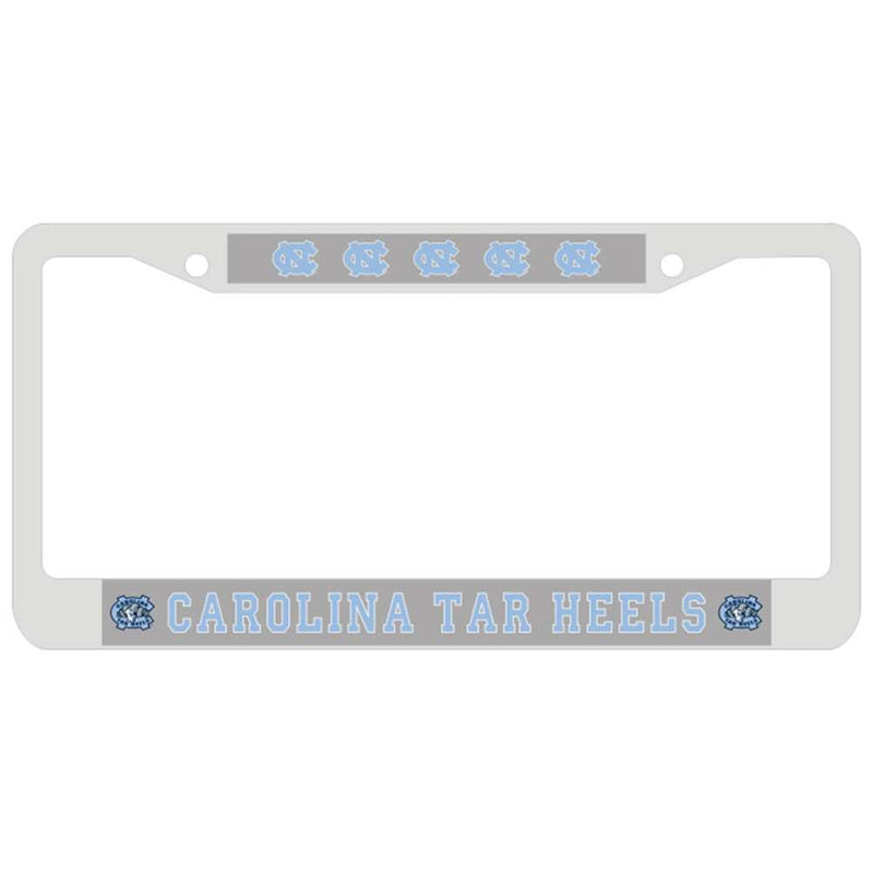 NCAA North Carolina Tar Heels License Plate Frame - Chrome Frost