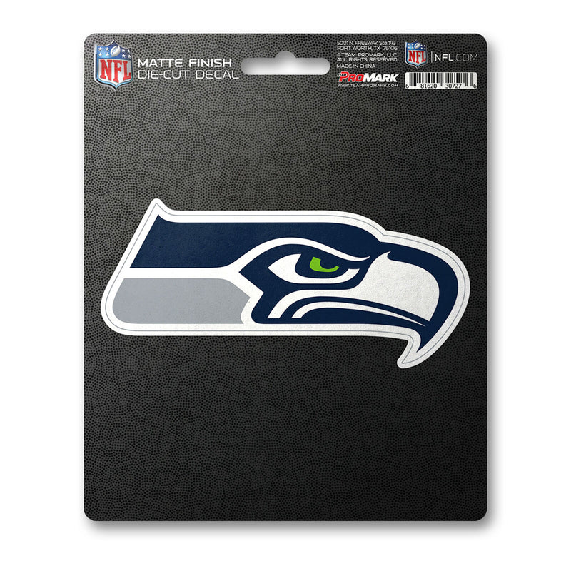 NFL Seattle Seahawks Decal Matte 5"X6.25" Auto Boat Cooler Luggage