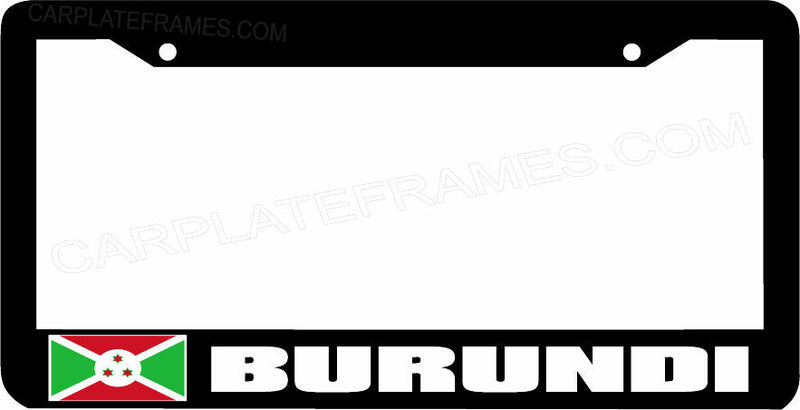 BURUNDI flag License Plate Frame