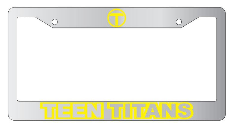 Teen Titans Chrome License Plate Frame DC  Mod-GRAPH9856236-4160