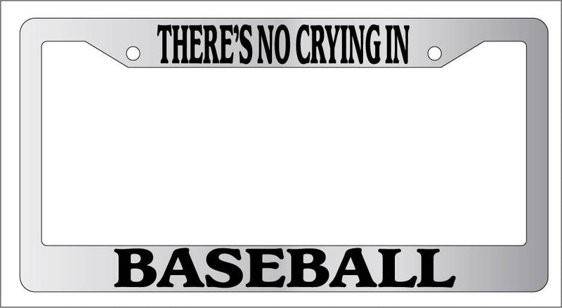 Chrome License Plate Frame There&