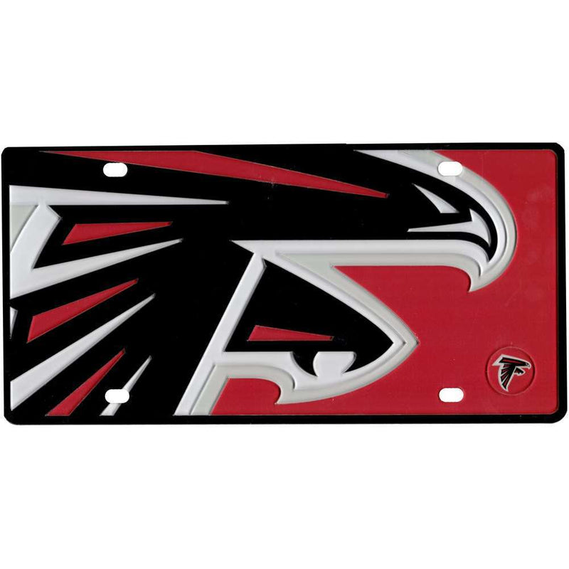 Atlanta Falcons Full Color Mega Inlay License Plate