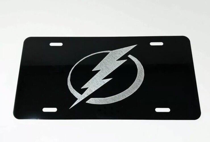 Tampa Bay Lightning Logo Aluminium License Plate Highest Quality All Vehicles