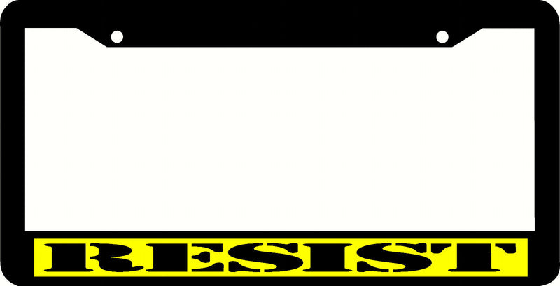 RESIST License Plate Frame