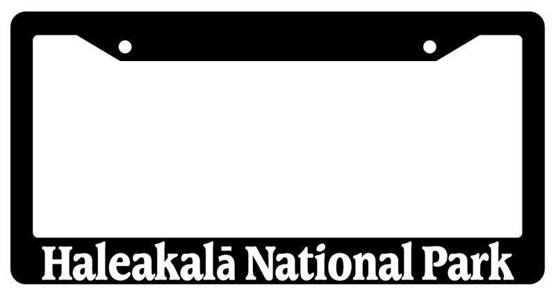 Black License Plate Frame Haleakala National Park Auto Accessory 1335  Mod-GRAPH9856236-664