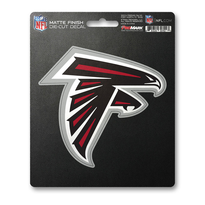 NFL Atlanta Falcons Decal Matte 5"X6.25" Auto Boat Cooler Luggage