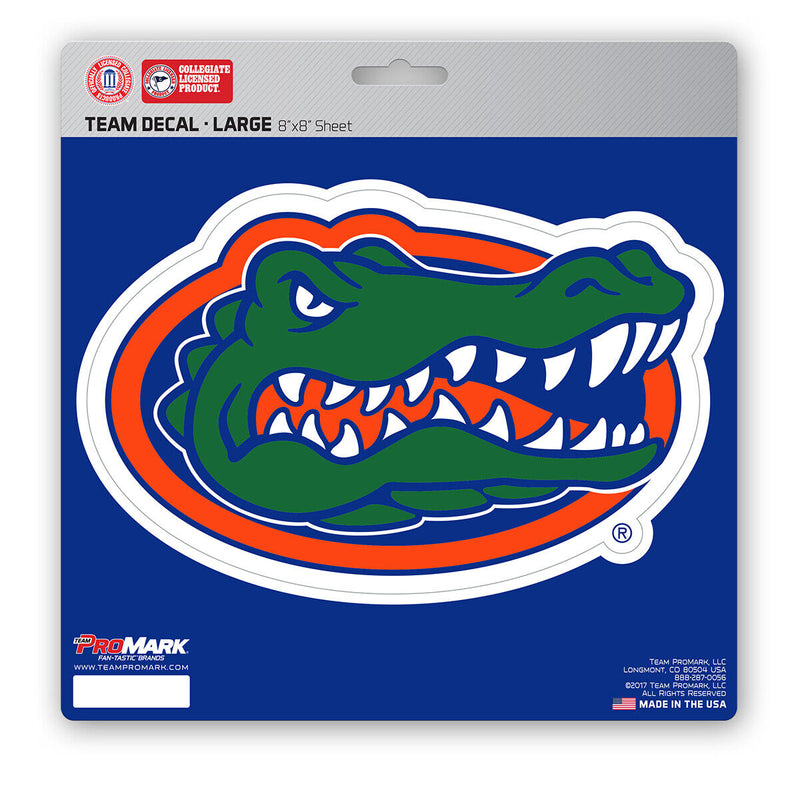 NCAA Florida Gators Decal Large 8"X8" Auto RV Cooler Luggage