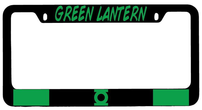 Green Lantern Black METAL License Plate Frame DC  Mod-GRAPH9856236-7900