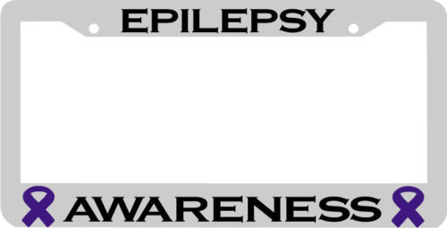 EPILEPSY AWARENESS License Plate Frame