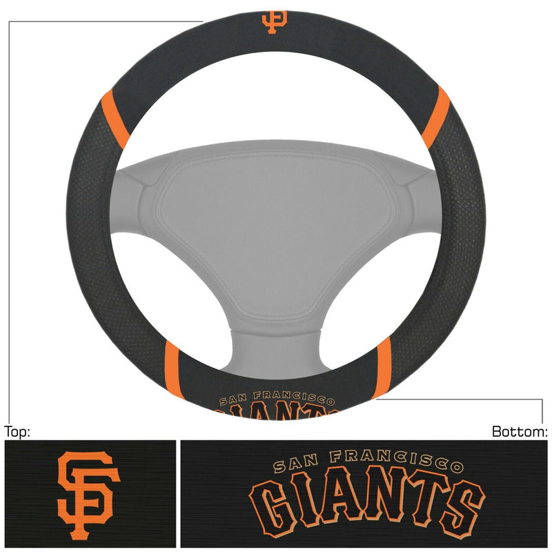 MLB San Francisco Giants Embroidered Steering Wheel Cover