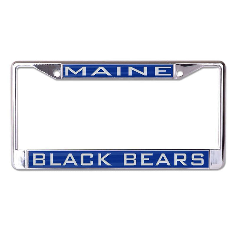 NCAA Maine Bears Metal Inlaid Acrylic License Plate Frame