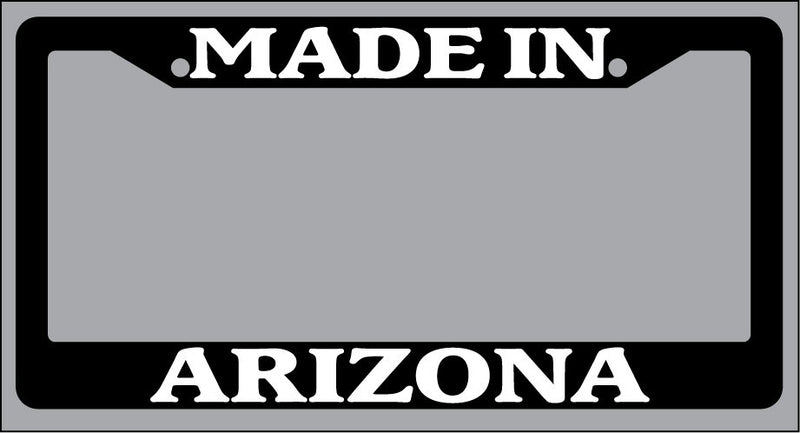 Black License Plate Frame Made in Arizona Auto Accessory 1059  Mod-GRAPH9856236-959