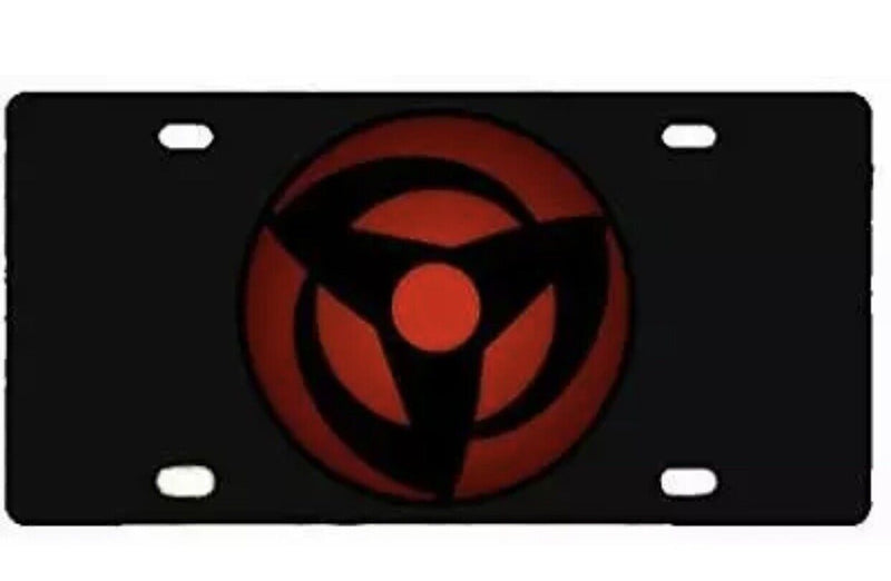 Naruto Uchiha Aluminium License Plate Highest Quality For All Vehicles