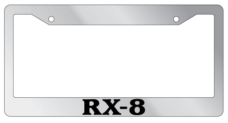 Chrome License Plate Frame RX-8 Auto Accessory Novelty  Mod-GRAPH9856236-4280