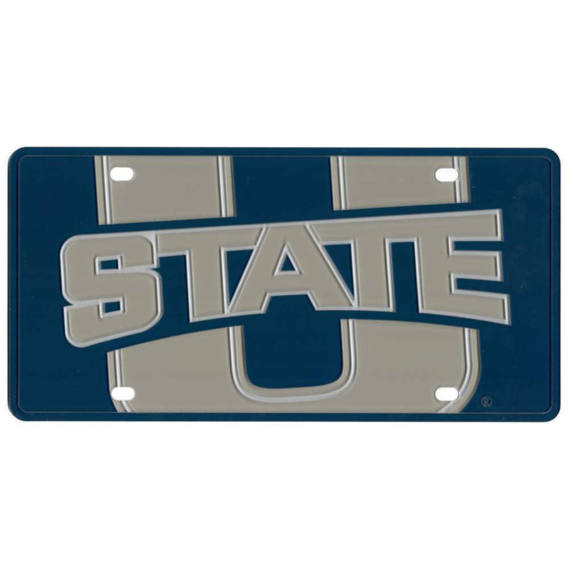 Utah State Aggies Full Color Mega Inlay License Plate