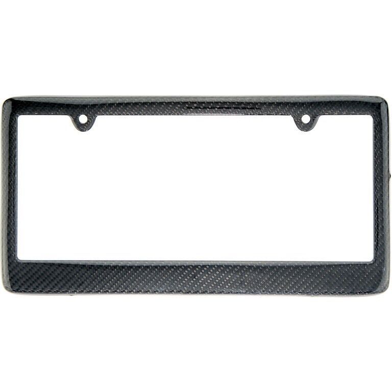 REAL 100% CARBON FIBER LICENSE Plate Frame COVER ORIGINAL 3K TWILL JDM /FF